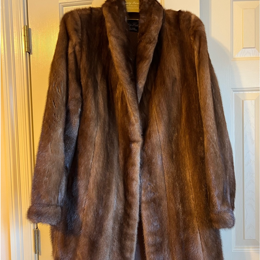 Mink coat
